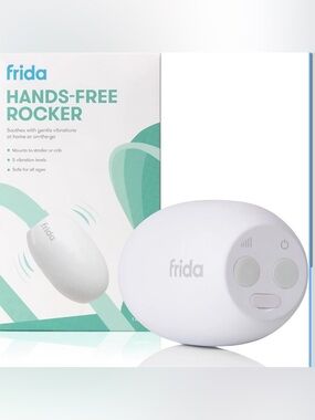 frida Hands-Free Rocker Baby Soothing Vibrator - White